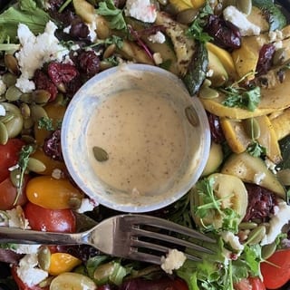Tri-Color Roasted Beet Salad